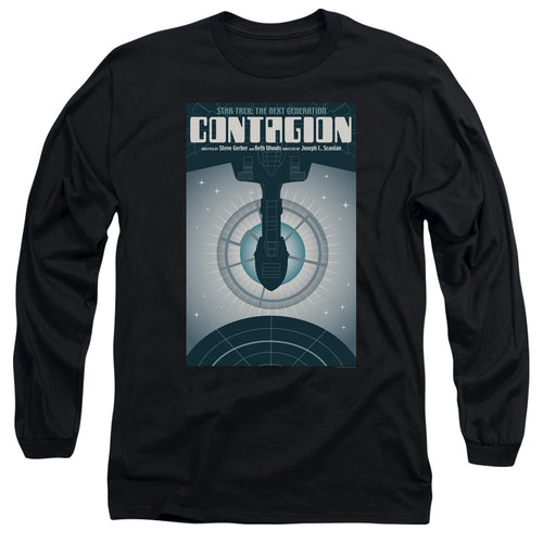 Star Trek Contagion Black Long Sleeve T-Shirt