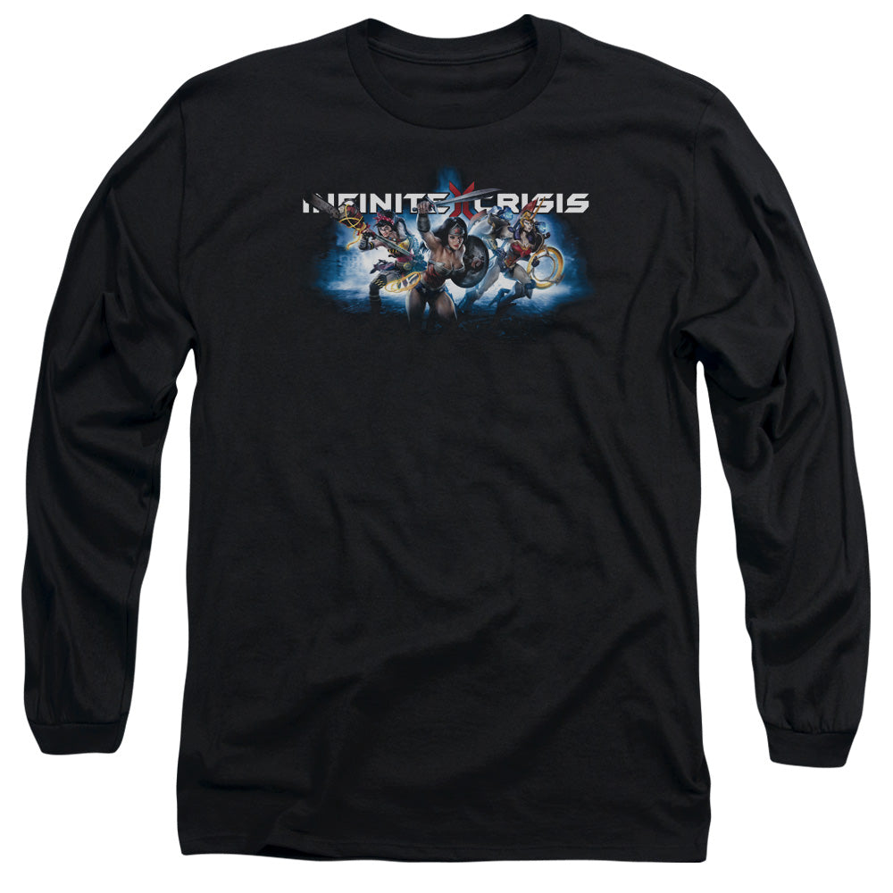 Infinite Crisis Ic Blue Long Sleeve T-Shirt