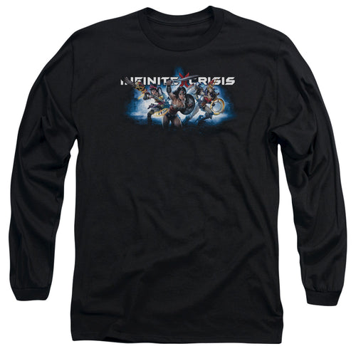 Infinite Crisis Ic Blue Long Sleeve T-Shirt