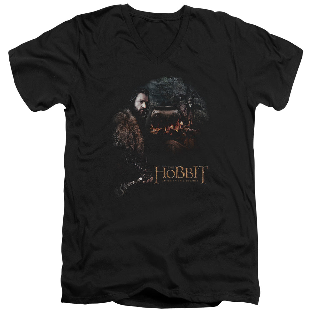 The Hobbit Cauldron V-Neck T-Shirt
