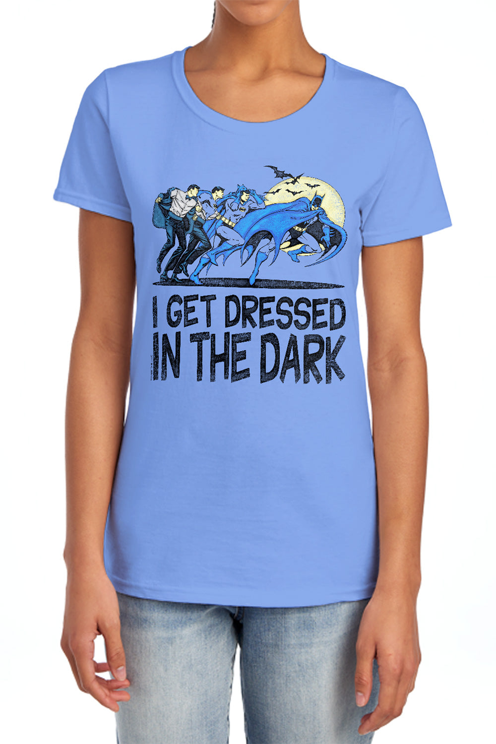 DC Comics Get Dressed Womens T-Shirt