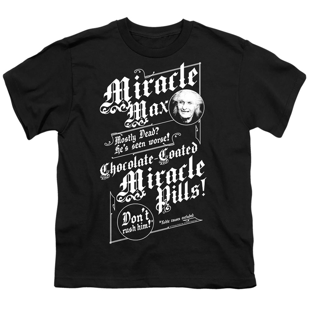 The Princess Bride Miracle Max Black Youth/Toddler T-Shirt