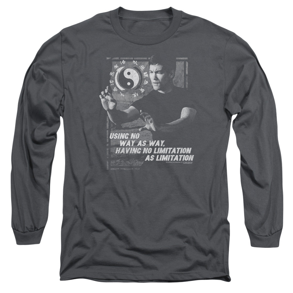 Bruce Lee No Way as a Way Long Sleeve T-Shirt