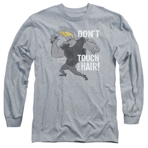 Johnny Bravo Hair Long Sleeve T-Shirt