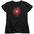 Justice League Cyborg Logo Womens T-Shirt