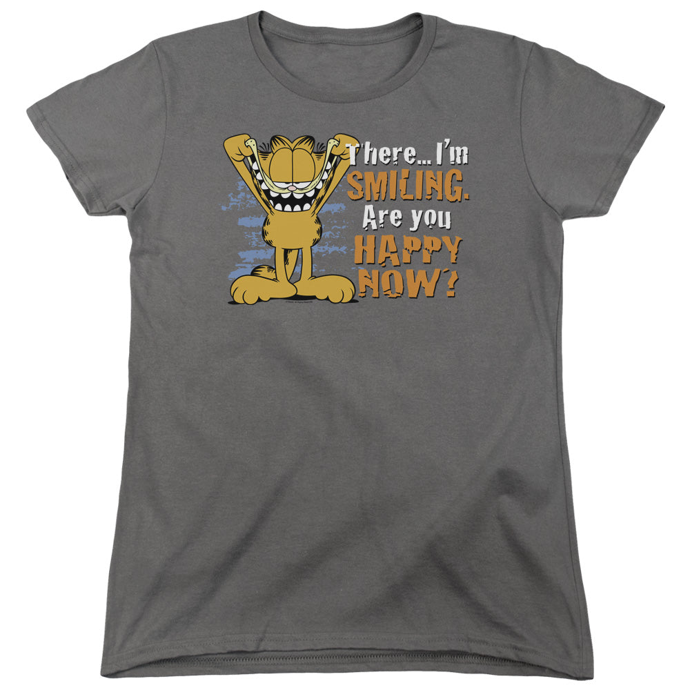 Garfield Smiling Womens T-Shirt
