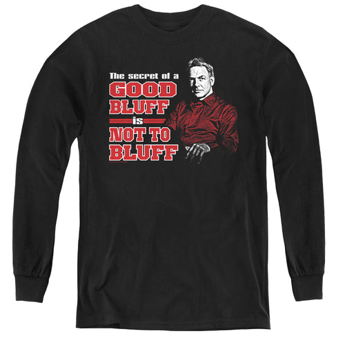 NCIS No Bluffing Youth Long Sleeve T-Shirt