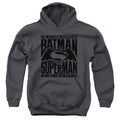 Batman v Superman Title Fight Youth Hoodie