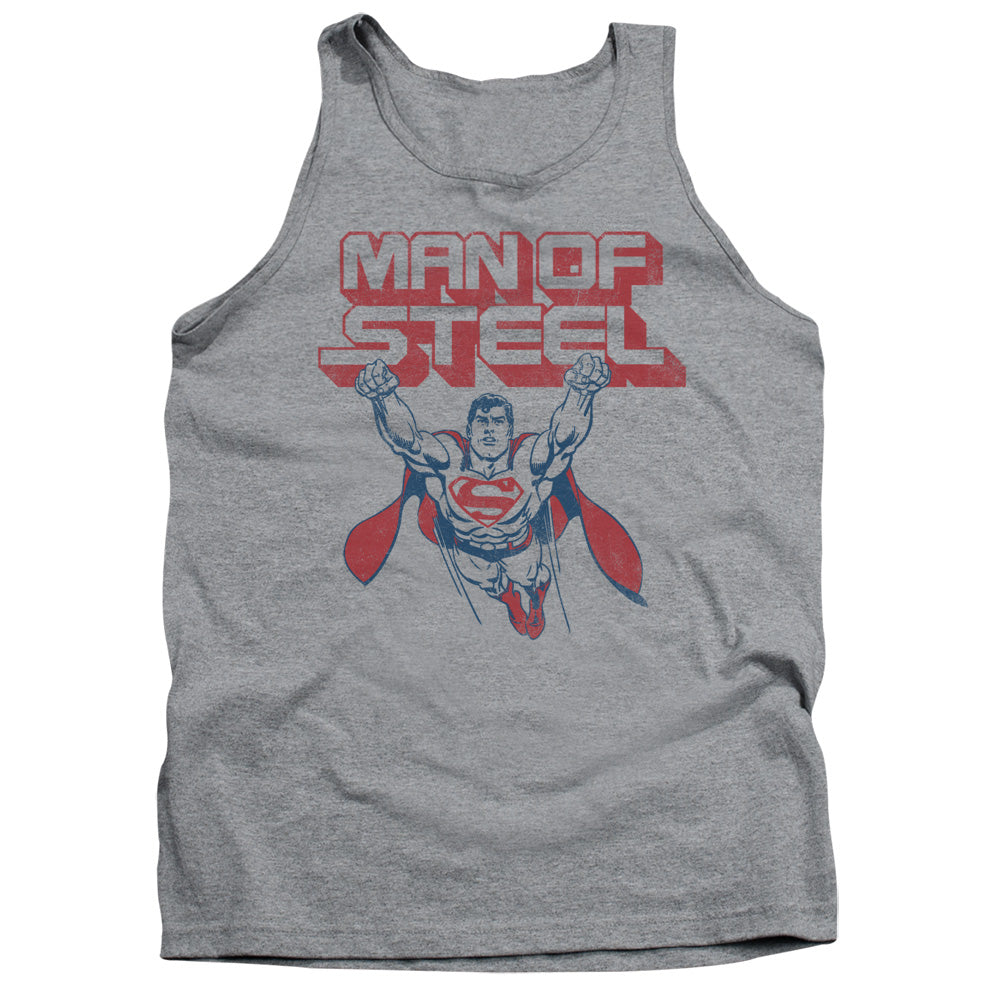 Superman Steel Retro Tank Top