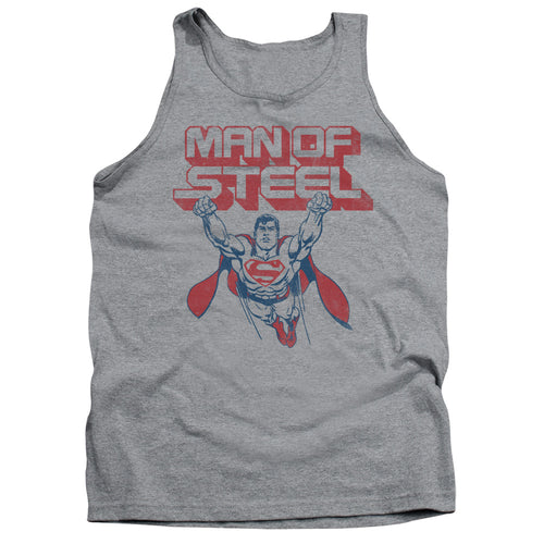 Superman Steel Retro Tank Top