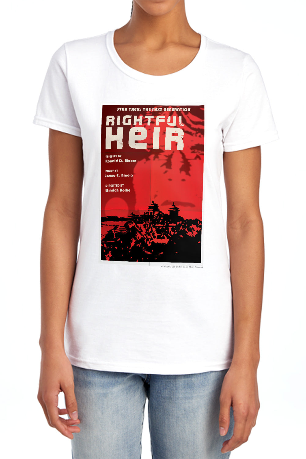 Star Trek Rightful Heir Womens T-Shirt