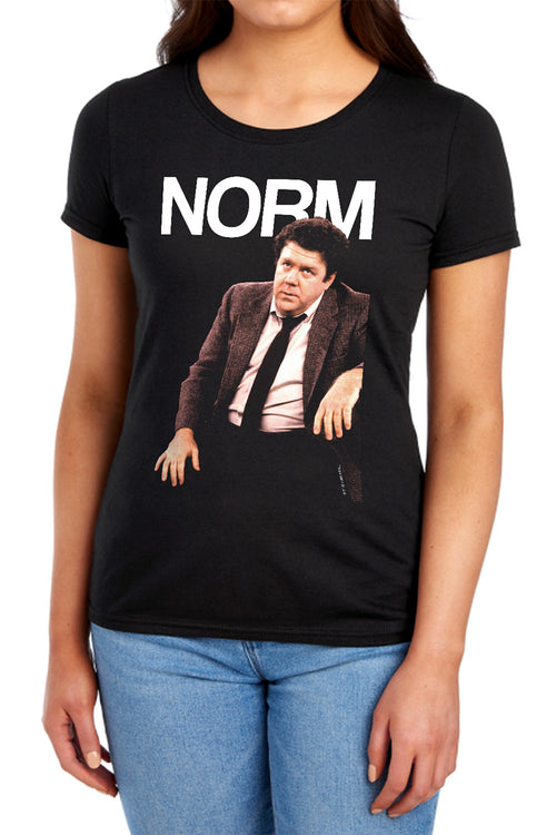 Cheers Norm Womens T-Shirt