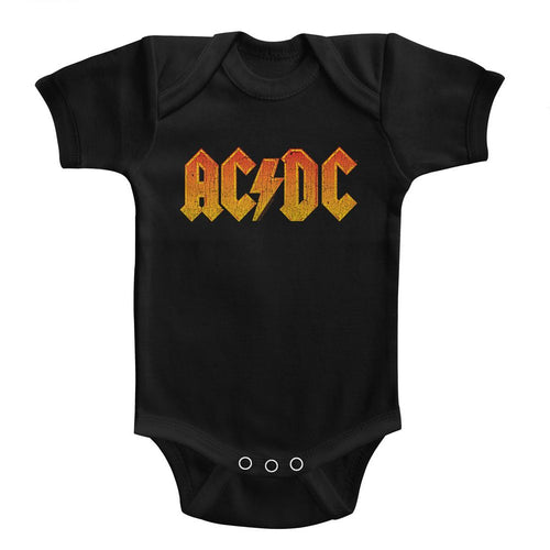 AC/DC Distressed Orange Youth/Toddler T-Shirt