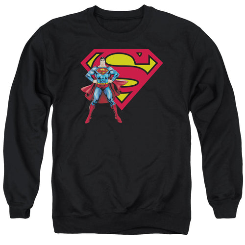 Superman & Logo Crewneck Sweatshirt