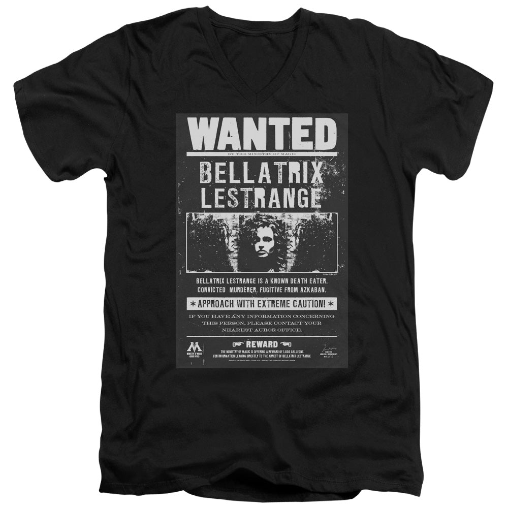 Harry Potter Wanted Bellatrix V-Neck T-Shirt