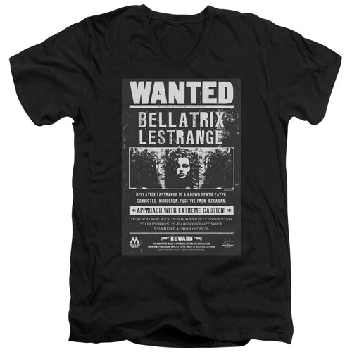Harry Potter Wanted Bellatrix V-Neck T-Shirt