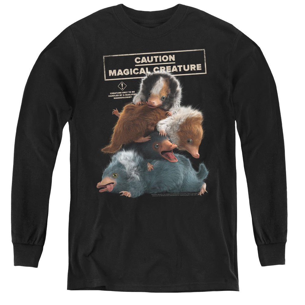 Fantastic Beasts Cuddle Puddle Youth Long Sleeve T-Shirt