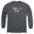 Batman v Superman Wonder Splatter Logo Long Sleeve T-Shirt