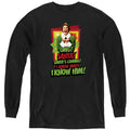 Elf Santa'S Coming! I Know Him! Youth Long Sleeve T-Shirt