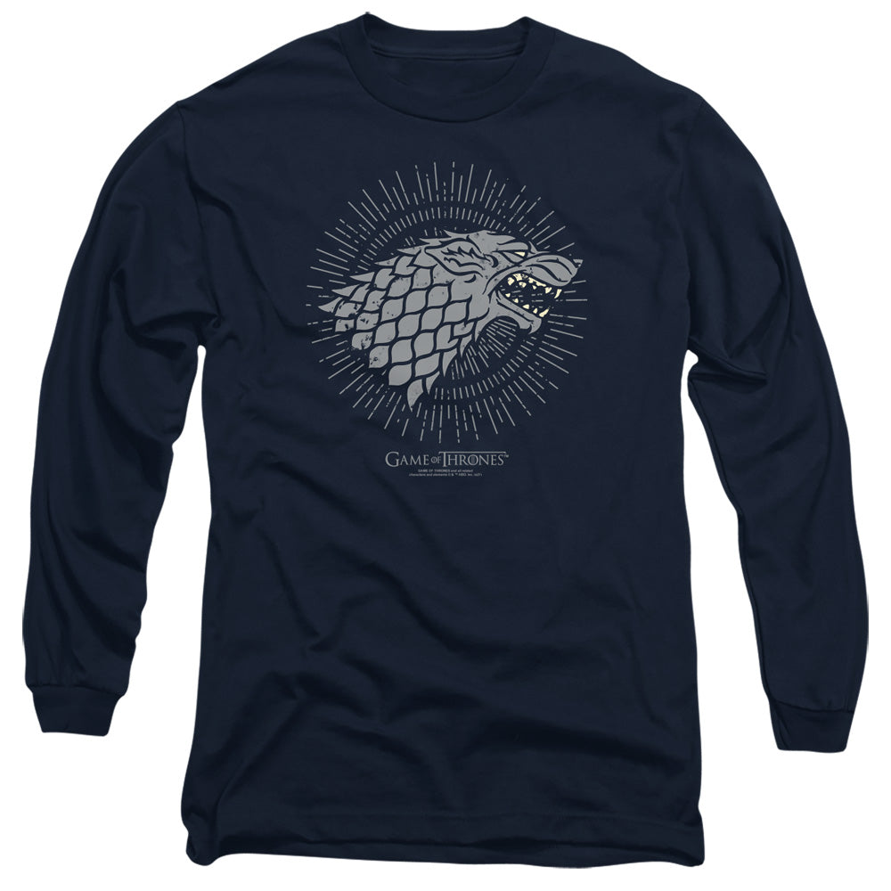 Game of Thrones Stark Burst Sigils Long Sleeve T-Shirt