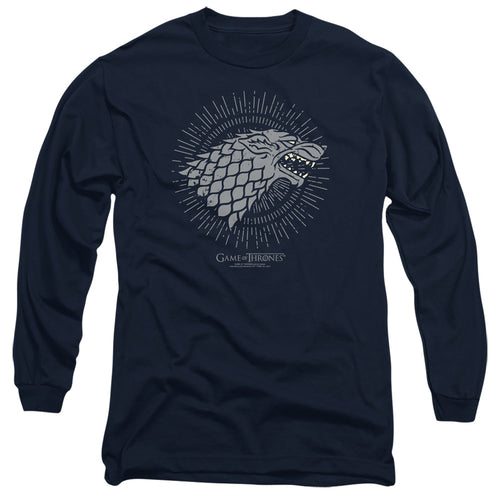Game of Thrones Stark Burst Sigils Long Sleeve T-Shirt