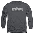 Sesame Street One Color Logo Long Sleeve T-Shirt
