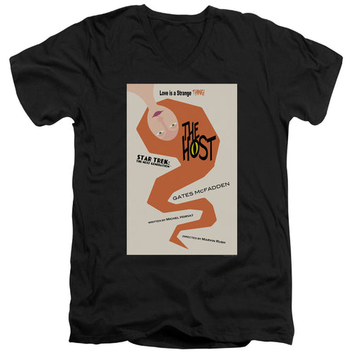 Star Trek The Host Black V-Neck T-Shirt