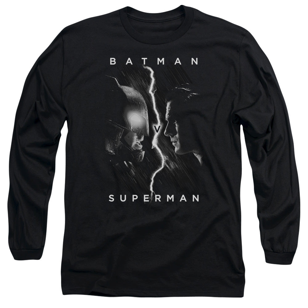 Batman v Superman Face To Face Long Sleeve T-Shirt