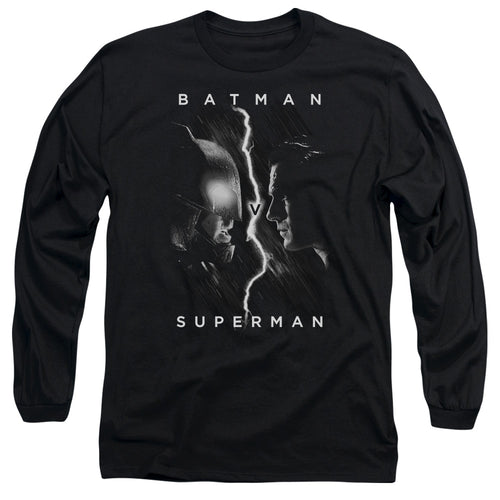 Batman v Superman Face To Face Long Sleeve T-Shirt