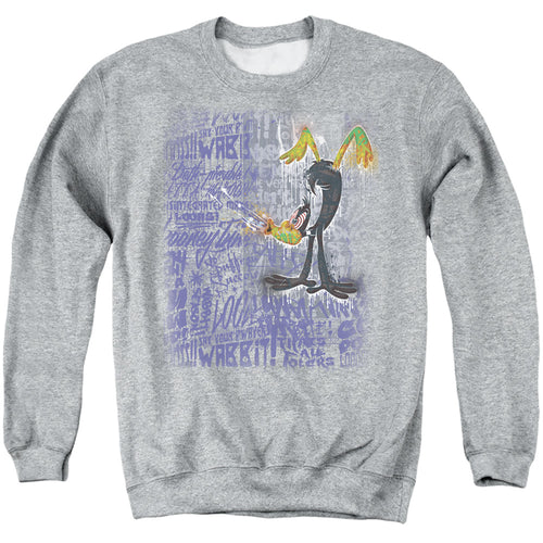 Looney Tunes Graffiti Duck Crewneck Sweatshirt
