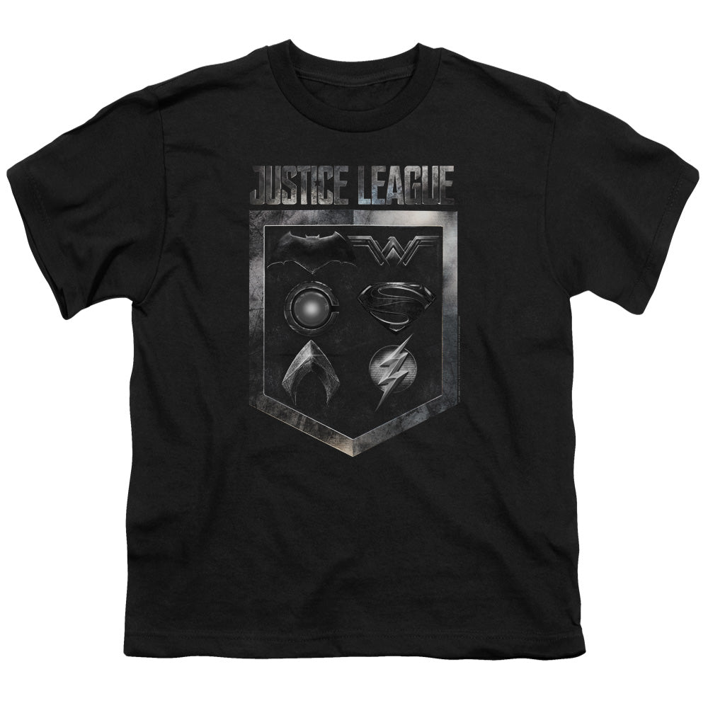 Justice League Shield Of Emblems Youth/Toddler T-Shirt