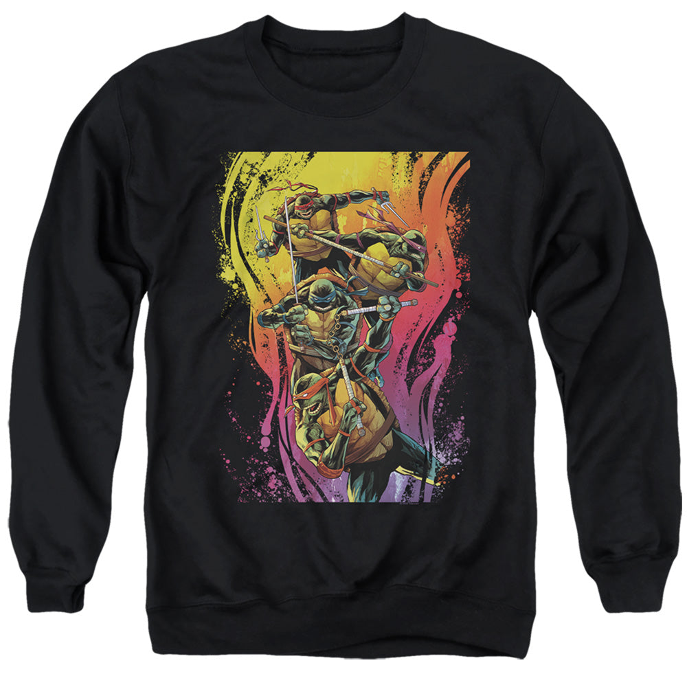 Teenage Mutant Ninja Turtles Hot Rainbow Warriors Crewneck Sweatshirt
