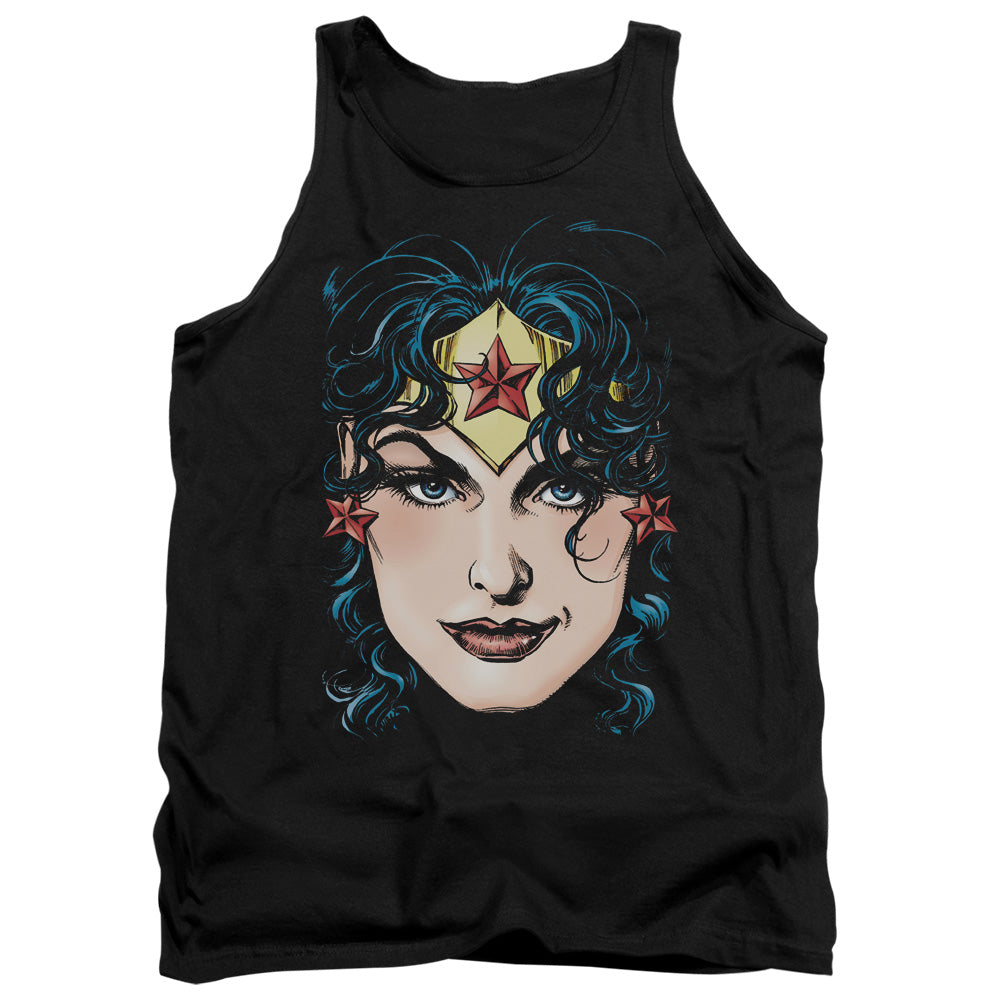 Justice League Wonder Woman Head Tank Top