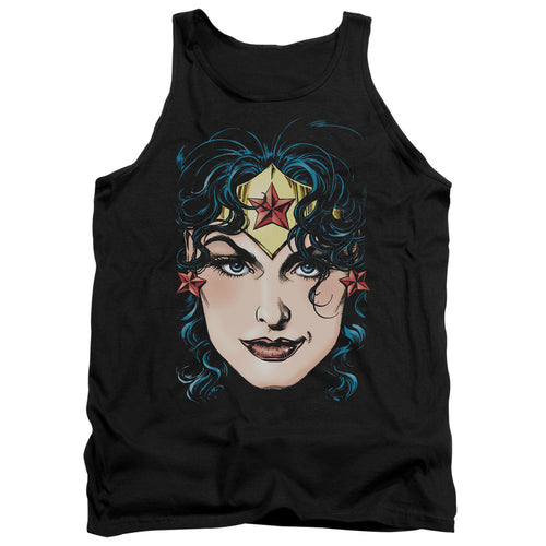 Justice League Wonder Woman Head Tank Top