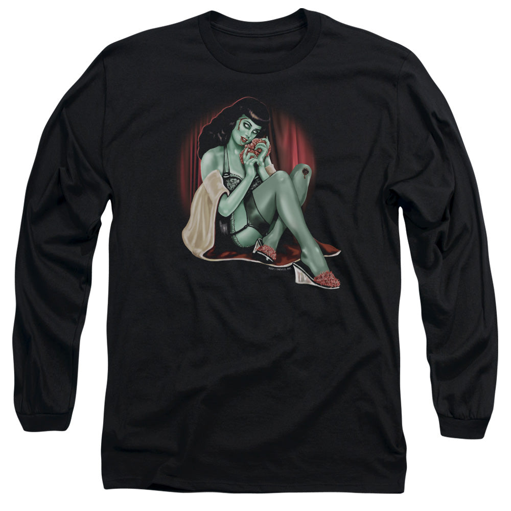 Zombie Pinup Long Sleeve T-Shirt