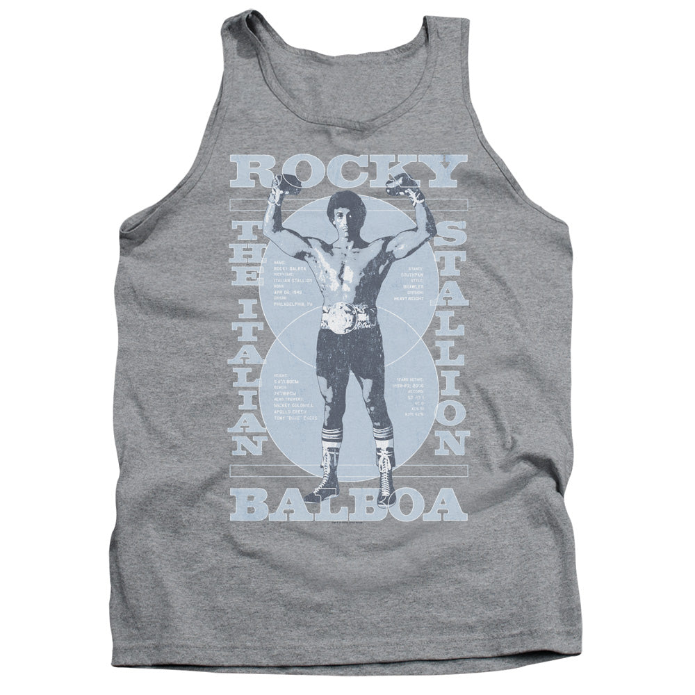 Rocky Gun Show Athletic Heather Tank Top