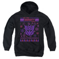 Transformers Decepticon Naughty List Ugly Christmas Youth Hoodie