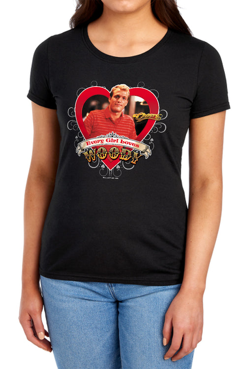 Cheers Woody Womens T-Shirt