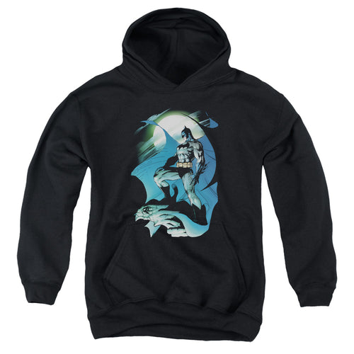 Batman Glow Of The Moon Youth Hoodie