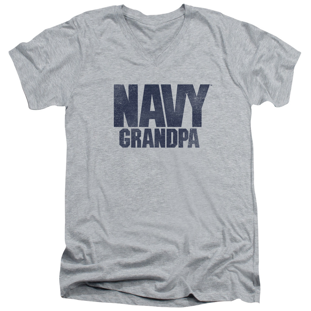 U.S. Navy Grandpa V-Neck T-Shirt