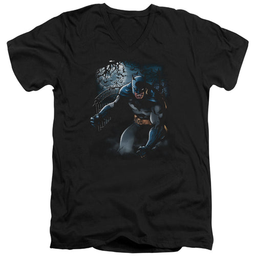 Batman Light Of The Moon V-Neck T-Shirt