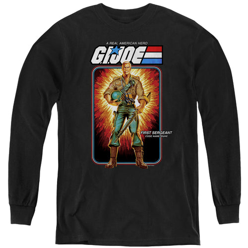 G.I. Joe Duke Card Youth Long Sleeve T-Shirt