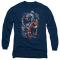 Justice League Storm Chasers Long Sleeve T-Shirt