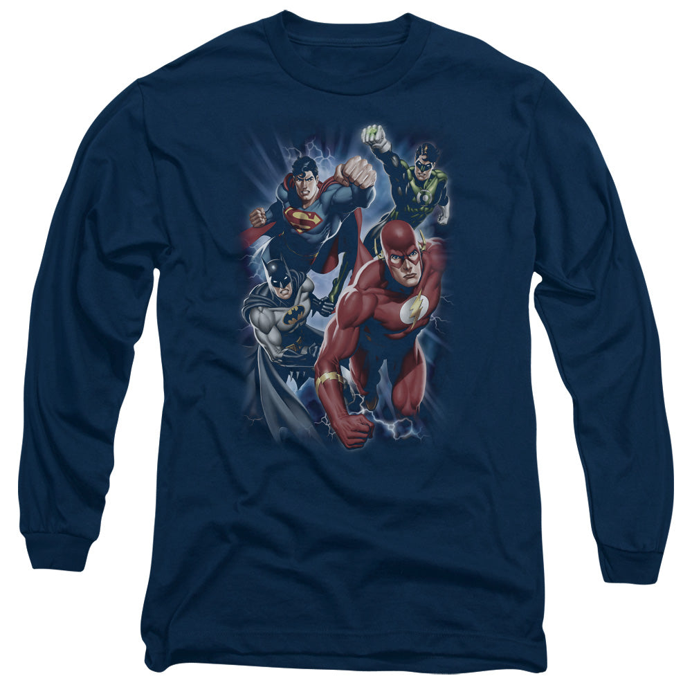 Justice League Storm Chasers Long Sleeve T-Shirt