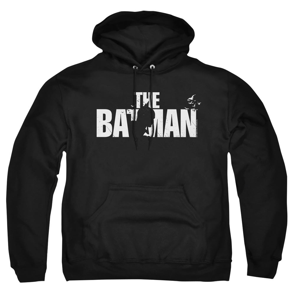 The Batman Silhouette Title Pullover Hoodie