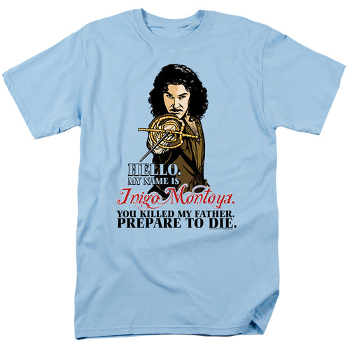 The Princess Bride Hello Light Blue T-Shirt