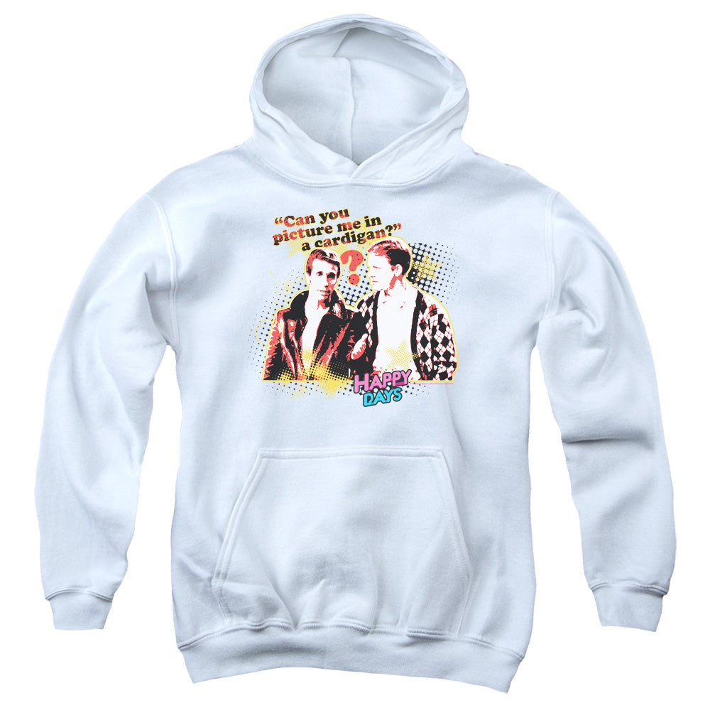 Happy Days No Cardigans Youth Hoodie