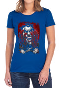 Batman Blood In Hands Womens T-Shirt