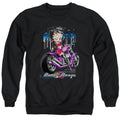Betty Boop City Chopper Crewneck Sweatshirt
