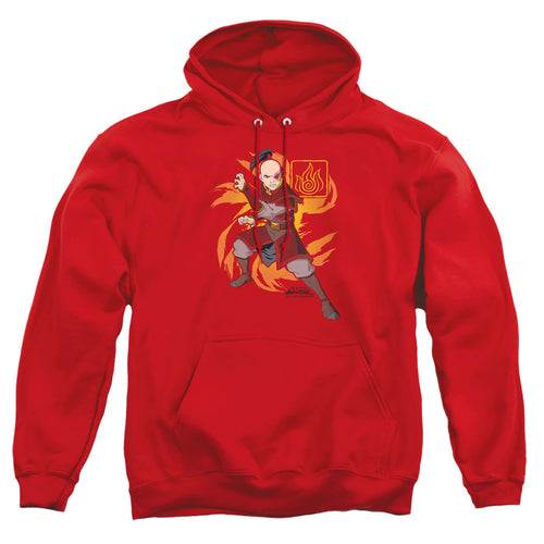 Avatar: The Last Airbender Zuko Flame Burst Pullover Hoodie